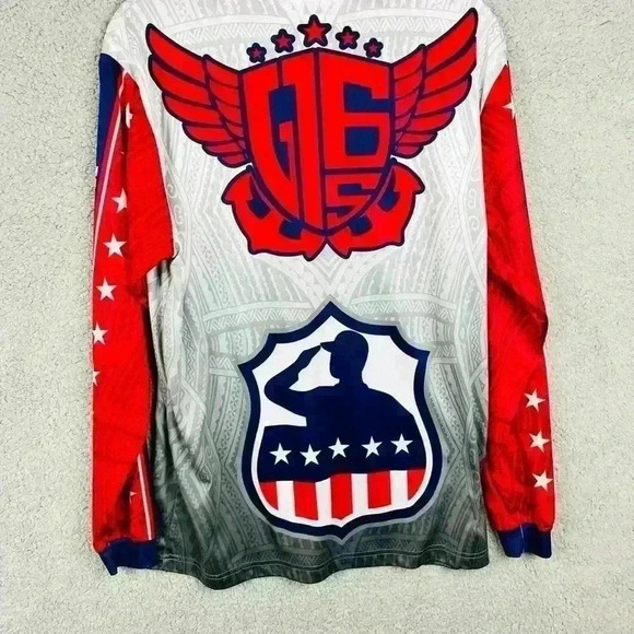 Mahalo USA Long Sleeve Top Size M (SKU-AA) - Picture 2 of 7
